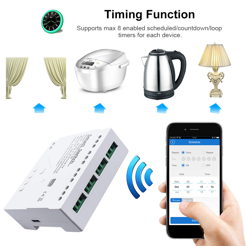 Tuya Smart Wifi Motor Switch M - Sonoff Basic 评论和价格