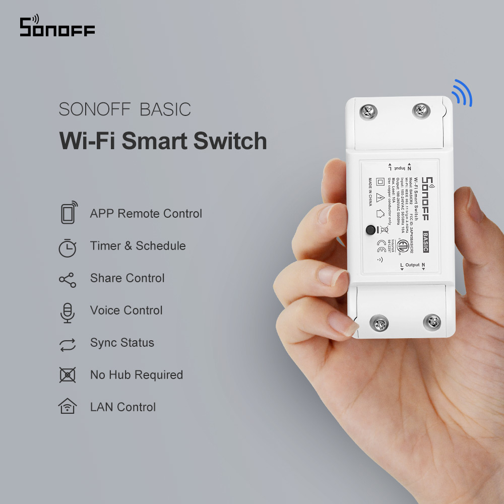 Itead SONOFF Basic R2 Mini DIY - Sonoff 评论和价格