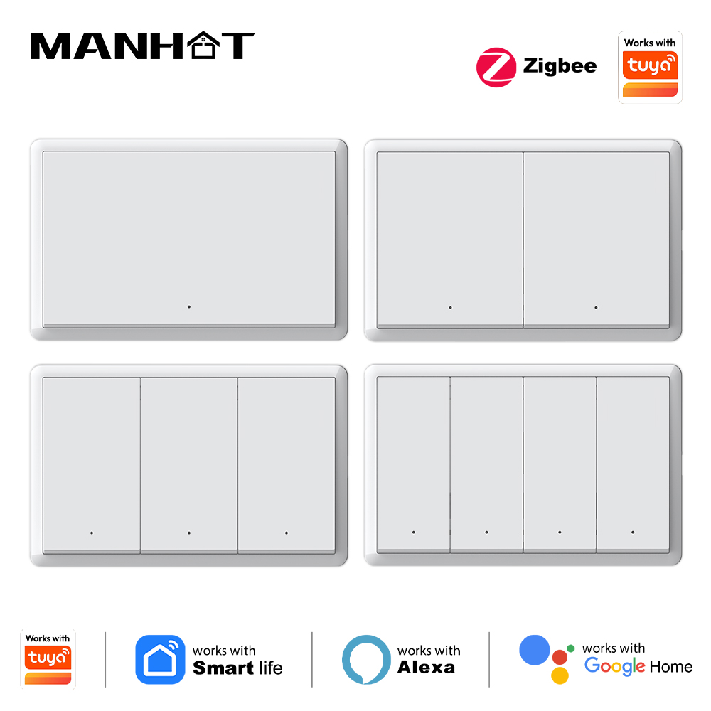 Manhot Smart zigbee Switch No  - Smart Relay Tuya 评论和价格