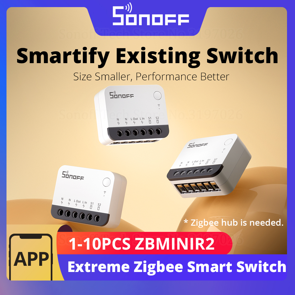 SONOFF ZBMINIR2 Zigbee Smart S - Sonoff 评论和价格