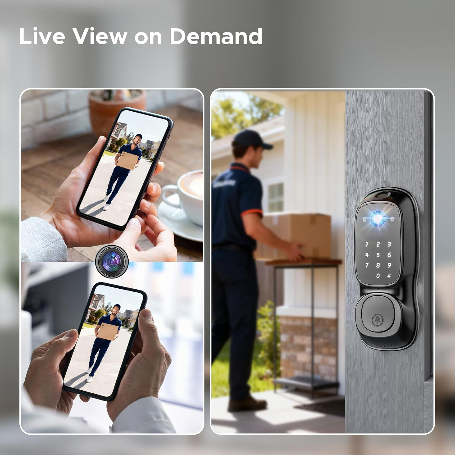 Tuya Wifi Smart Door Lock ‎Cam - Tuya Smart 评论和价格