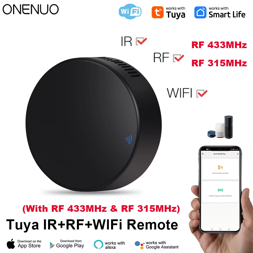 Tuya WiFi RF IR Remote Control - Home Assistant Tuya 评论和价格