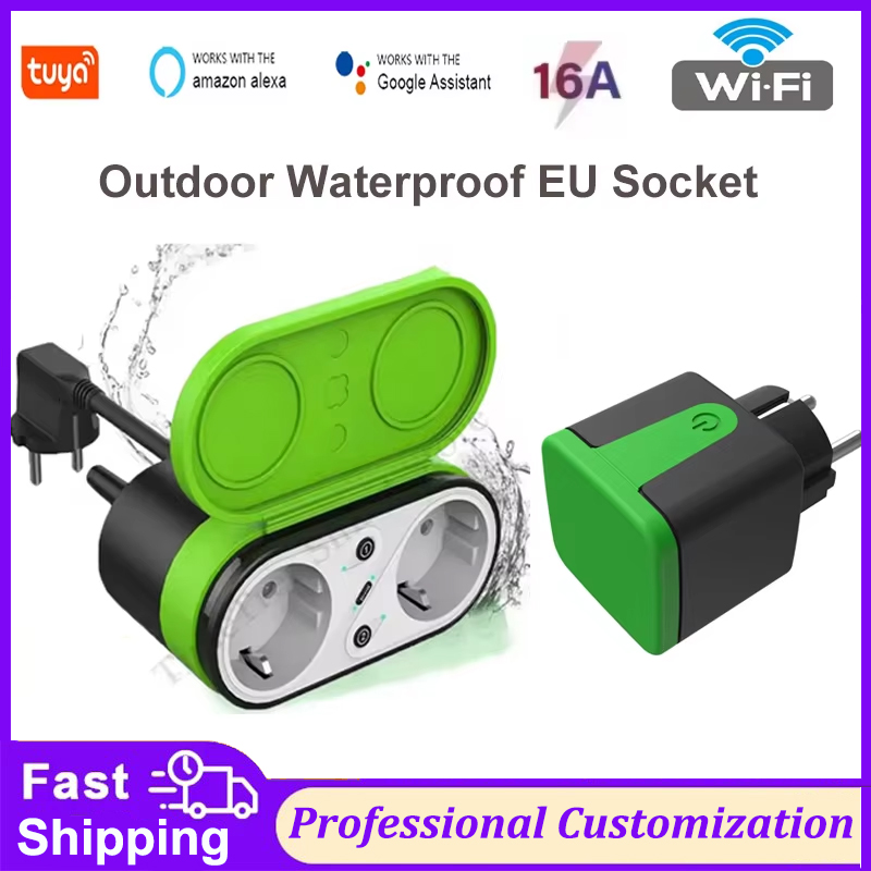 Tuya EU 16A Wifi Smart Outdoor - Smart Relay Tuya 评论和价格