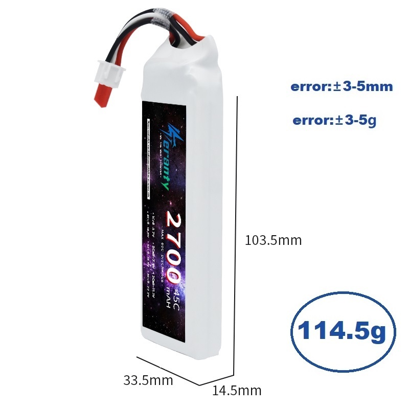 1/3PCS 2S 7.4V Lipo Battery 27 - Shelly Plug 评论和价格