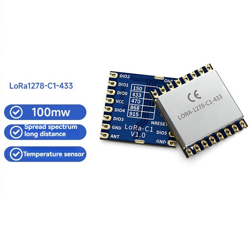 Lora1278-C1 433Mhz Wireless RF - Smart Home Module Iot 评论和价格