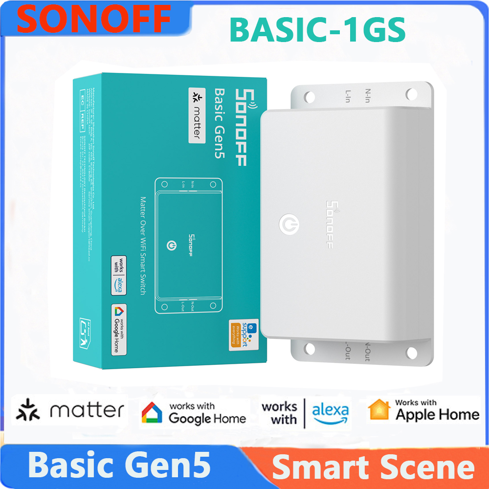 SONOFF Basic Gen5 (BASIC-1GS ) - Sonoff Basic 评论和价格