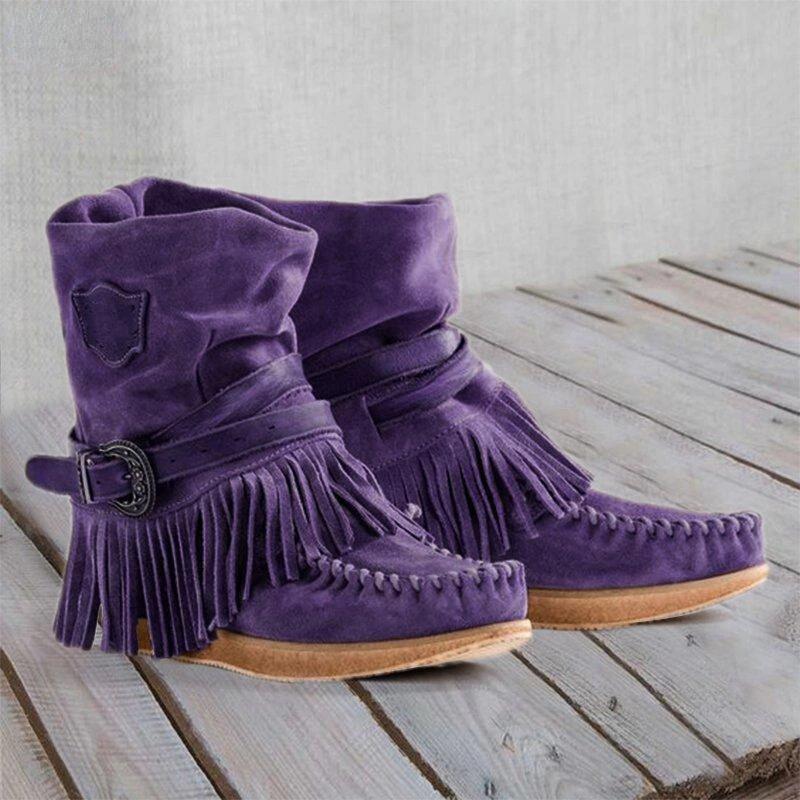 Retro Tassel Women's Boots Sid - Tasmota 评论和价格
