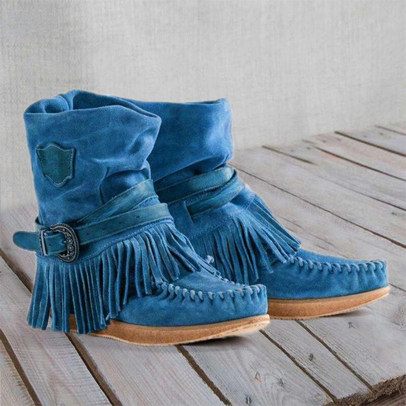 Retro Tassel Women's Boots Sid - Tasmota 评论和价格