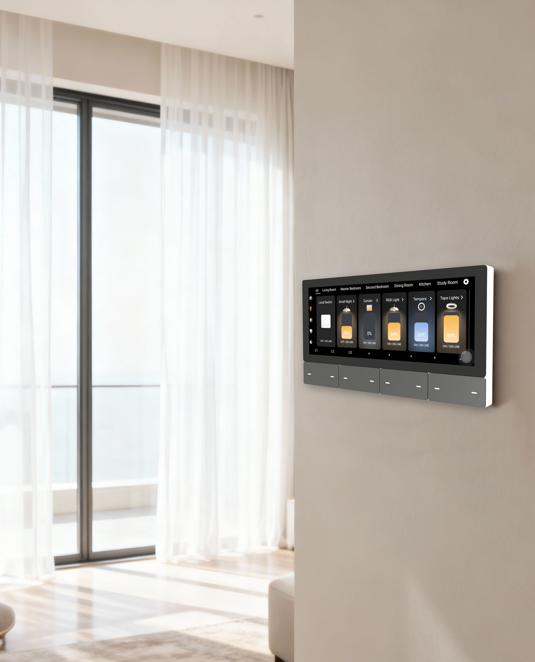 F5 Tuya UK Touch Screen Music  - Tuya Smart 评论和价格