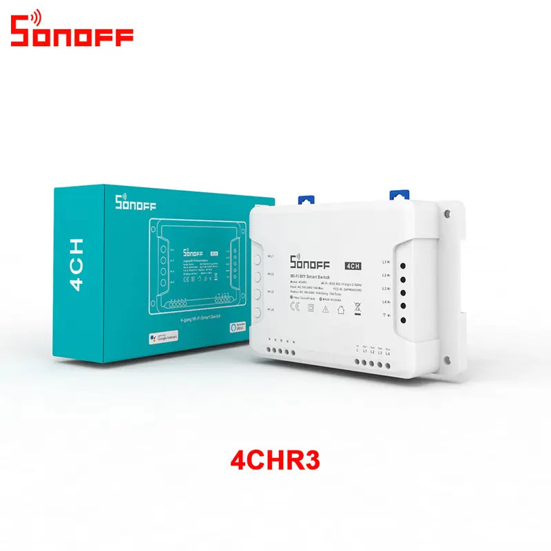 Sonoff 4CHR3 Smart Wifi Switch - Sonoff 评论和价格