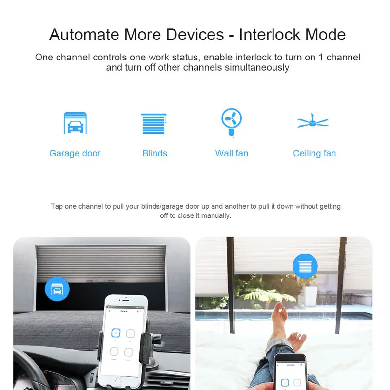 Sonoff 4CHR3 Smart Wifi Switch - Sonoff 评论和价格