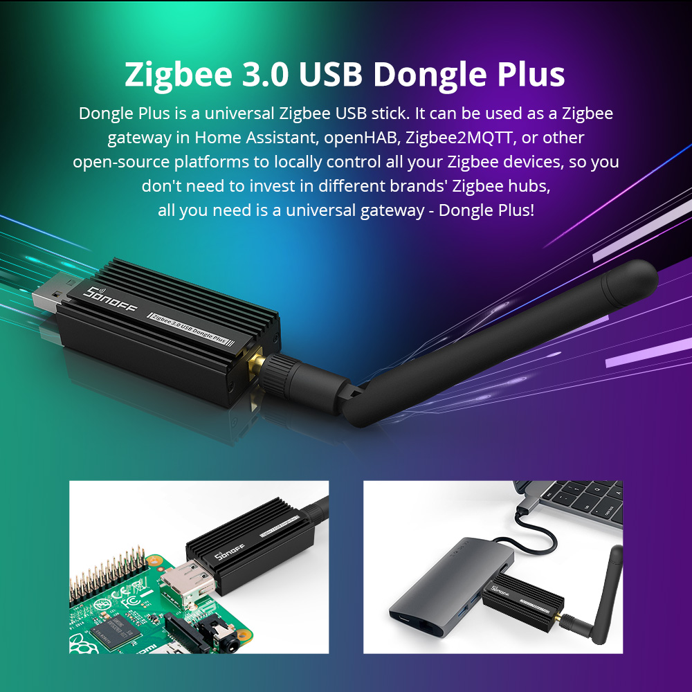 SONOFF Zigbee 3.0 USB Dongle P - Sonoff 评论和价格