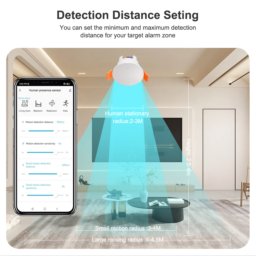 ZigBee MmWave Radar Human Pres - Tasmota 评论和价格