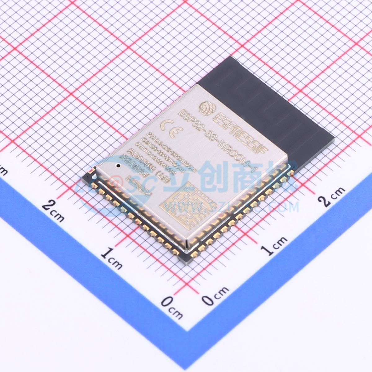 3pcs ESP32-S3-WROOM-1-N8R2 SMD - Smart Home Module Iot 评论和价格