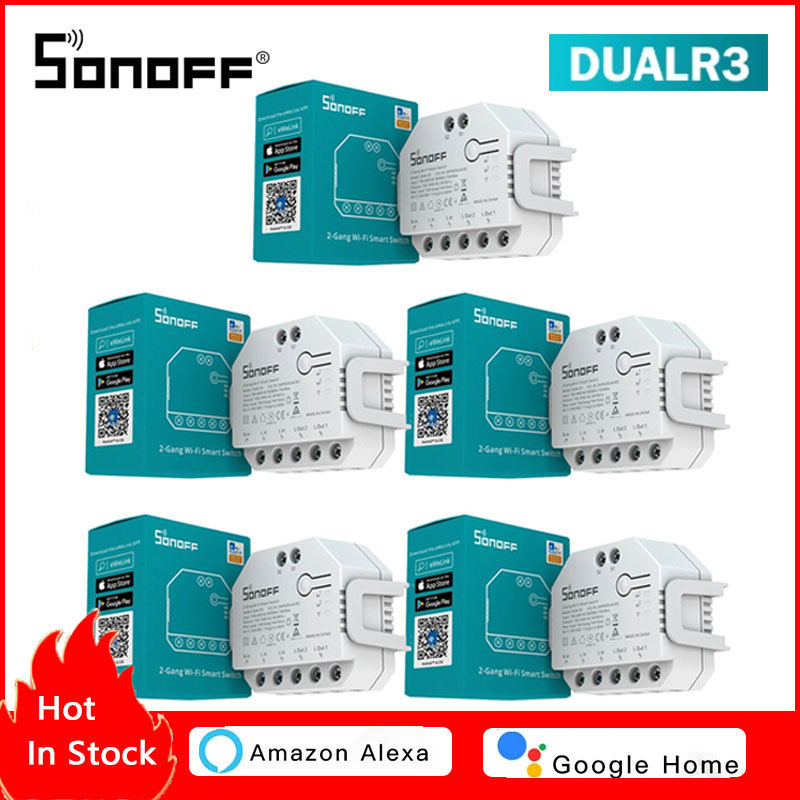 SONOFF DUAL R3 2 Gang Smart Re - Sonoff 评论和价格